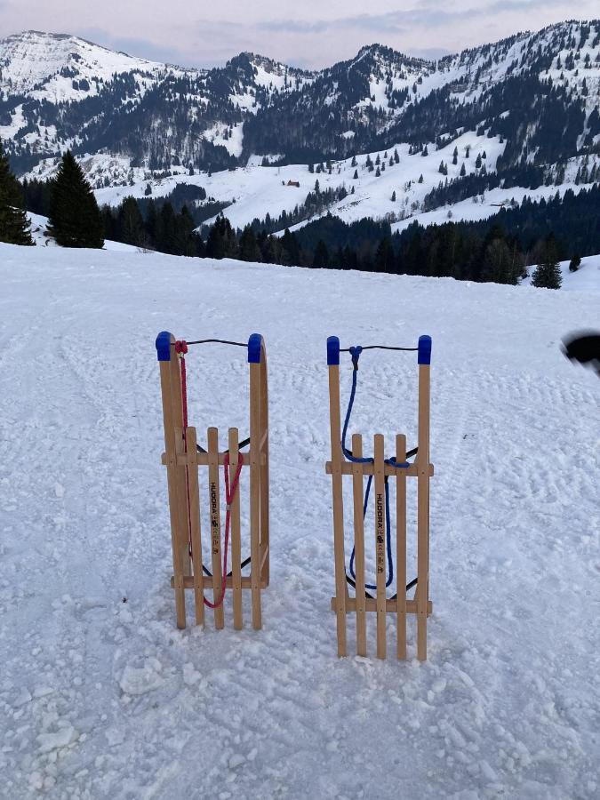 Ferienwohnung Trifts | Einzelbetten | Parkplatz Wangen im Allgäu Zewnętrze zdjęcie