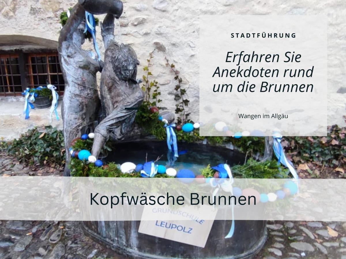 Ferienwohnung Trifts | Einzelbetten | Parkplatz Wangen im Allgäu Zewnętrze zdjęcie
